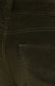 Мужские брюки из смеси хлопка и кашемира LORO PIANA хаки цвета, арт. FAI6011 | Фото 5 (Случай: Повседневный; Региональные ограничения белый список (Axapta Mercury): RU; Материал сплава: Проставлено; Нос: Не проставлено; Материал внешний: Хлопок; Ювелирные украшения: Назначено; Стили: Кэжуэл)