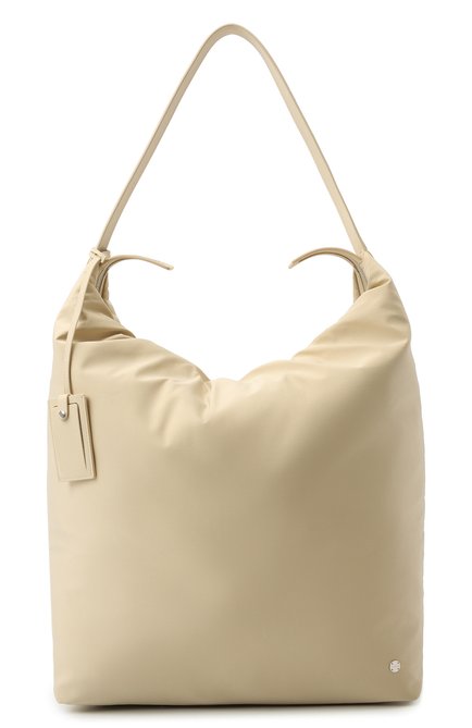 Женский сумка-шопер sling THE ROW кремвого цвета, арт. W1301W768 | Фото 1 (Материал: Текстиль; Размер: large; Сумки-технические: Сумки-шопперы)