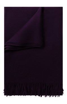 Кашемировый плед LORO PIANA фиолетового цвета, арт. FAA1158 | Фото 1