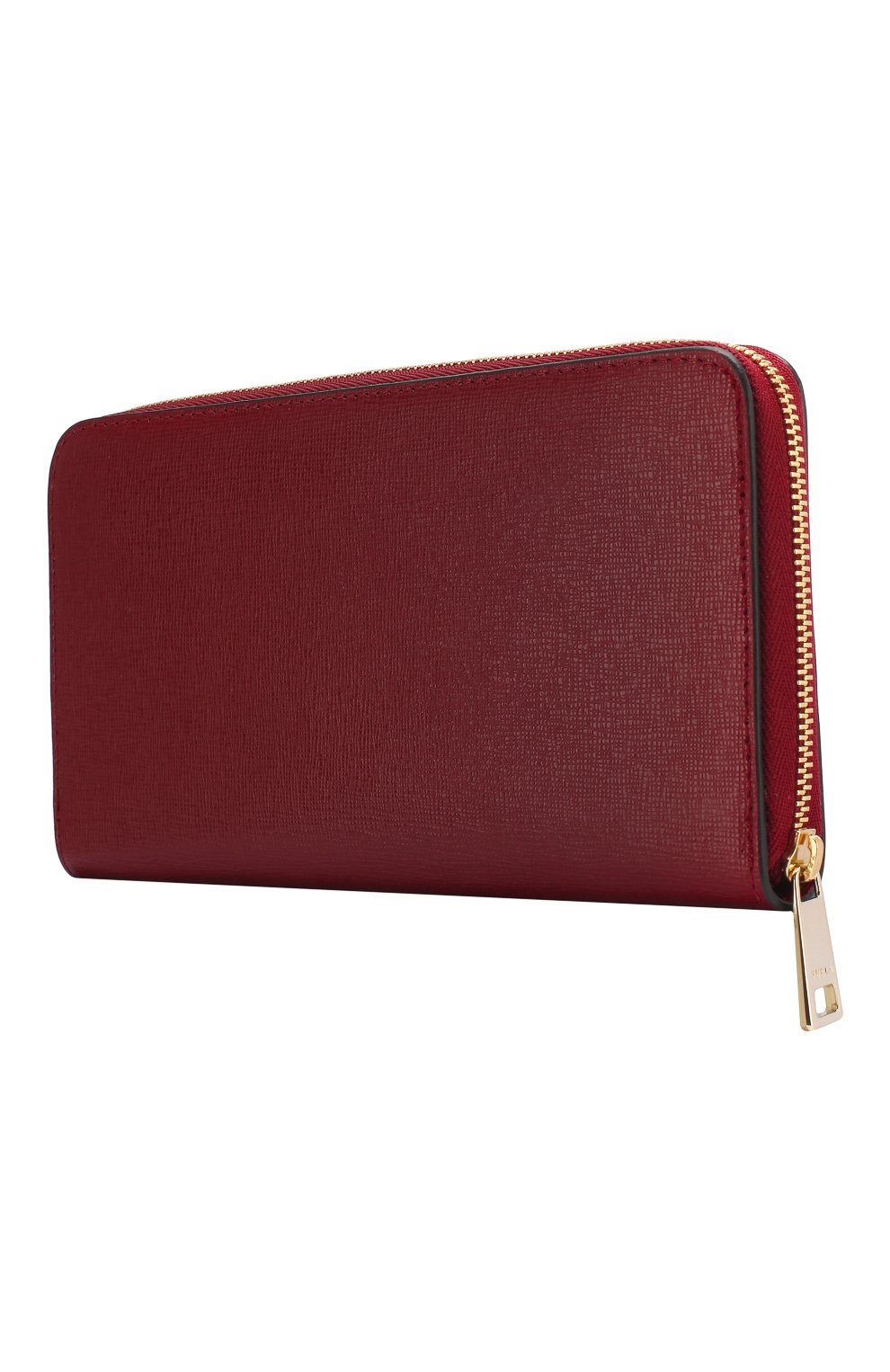 Женские кожаный кошелек babylon FURLA красного цвета, арт. PS52 | Фото 2 (Материал: Натуральная кожа; Застежка: Молния; Статус проверки: Проверена категория)