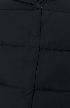 Женская утепленная куртка BOSS темно-синего цвета, арт. 50494393 | Фото 5 (Кросс-КТ: Куртка, Утепленный; Рукава: Длинные; Материал внешний: Синтетический материал; Материал сплава: Проставлено; Материал подклада: Синтетический материал; Драгоценные камни: Проставлено; Длина (верхняя одежда): Короткие; Стили: Кэжуэл)