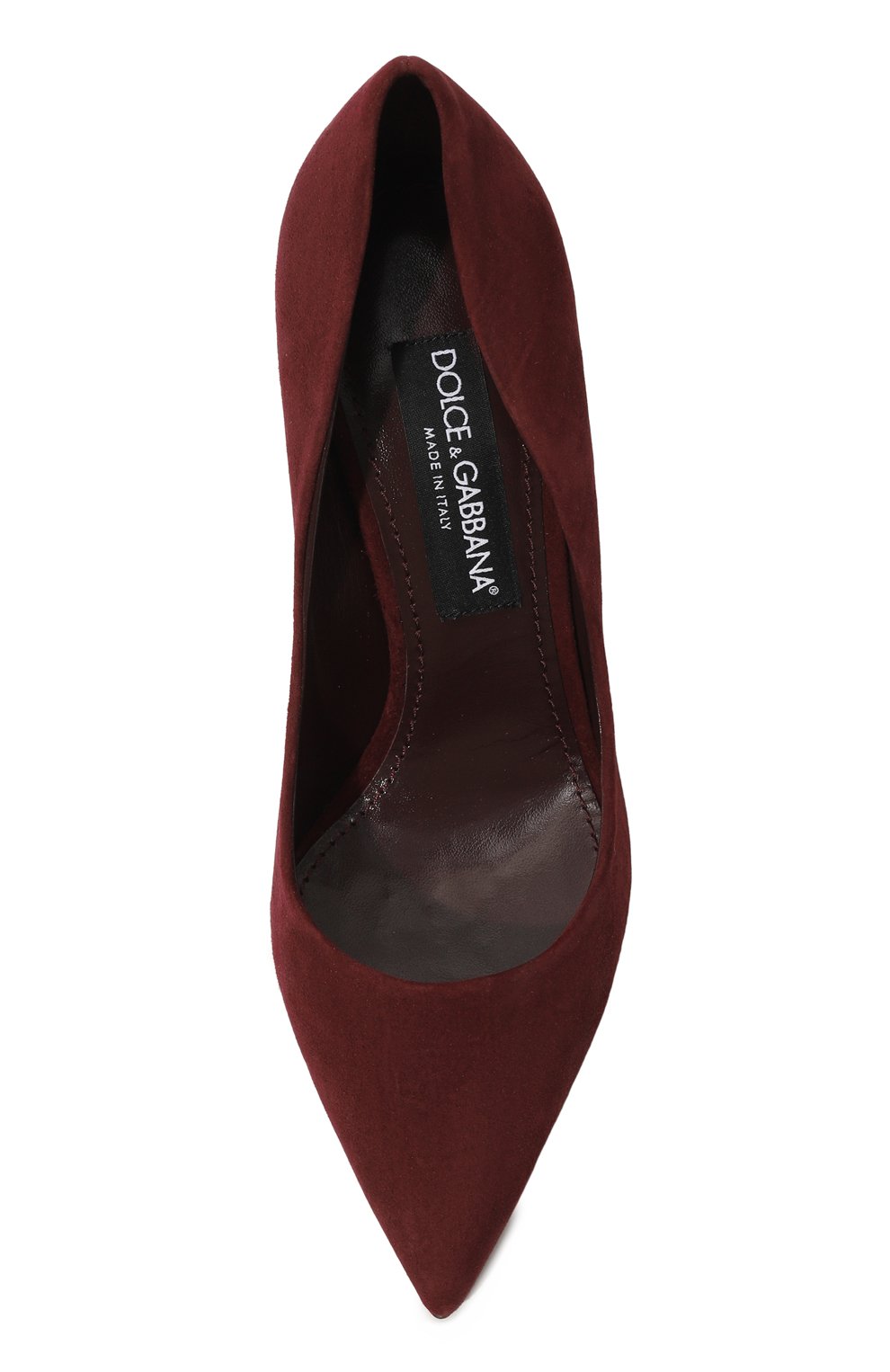 Замшевые туфли Cardinale Dolce & Gabbana  CD1657/B1275 Фото 6