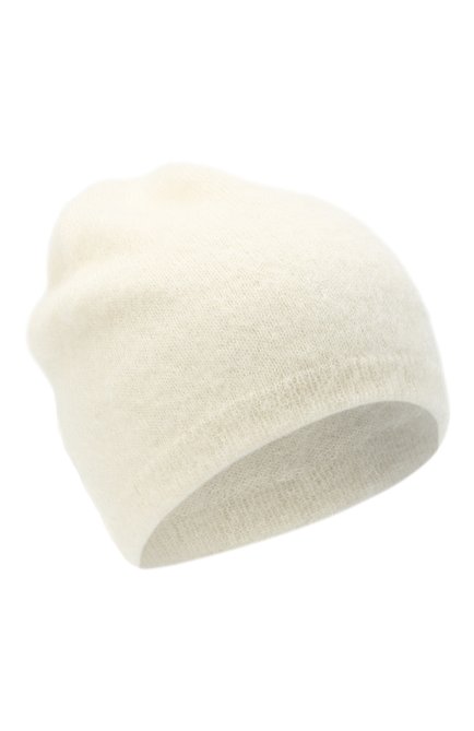Женская шапка TAK.ORI белого цвета, арт. HTK50022WM050AW19 | Фото 1 (Материал: Шерсть, Синтетический материал, Текстиль)