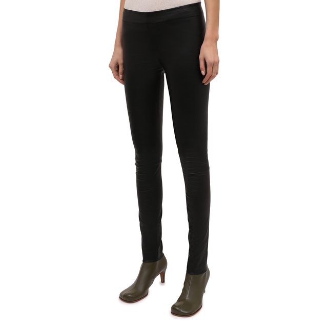 фото Кожаные брюки the row