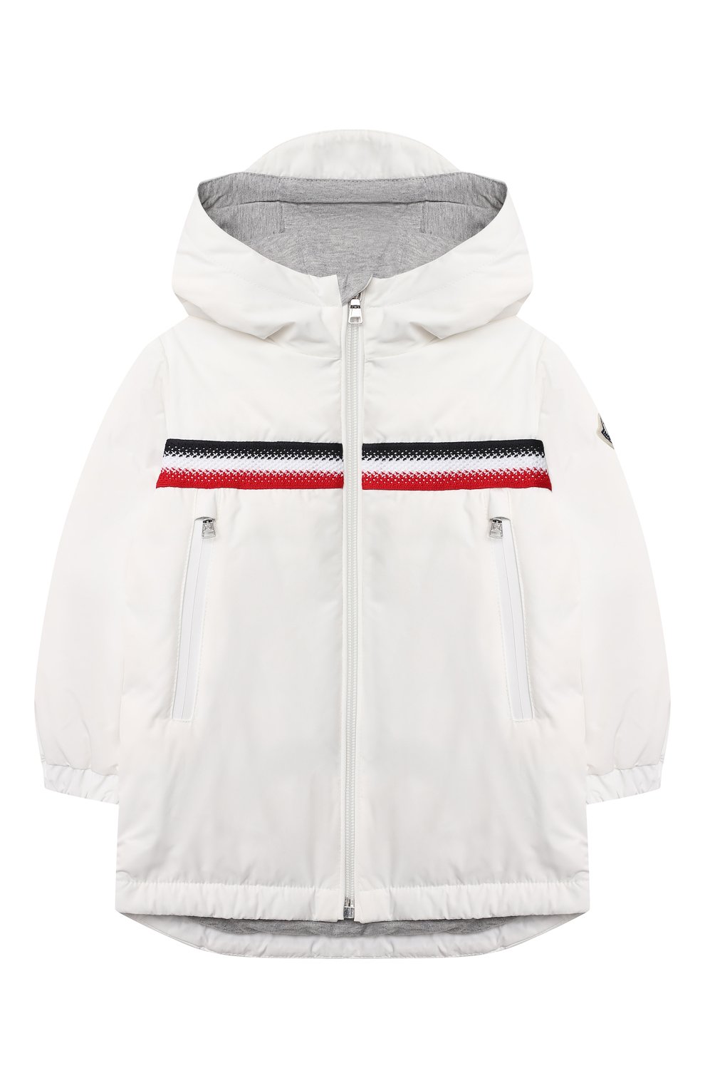 Детского пуховая куртка MONCLER белого цвета, арт. G1-951-1C508-20-54A91 | Фото 1 (Кросс-КТ НВ: Куртки; Региональные ограничения белый список (Axapta Mercury): RU)