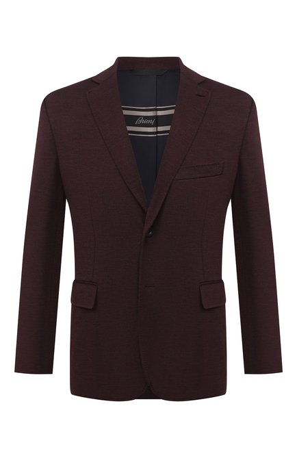 Мужской шерстяной пиджак BRIONI коричневого цвета по цене 218000 руб., арт. UJEK0L/07601 | Фото 1