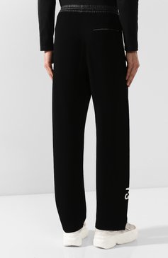 Мужские хлопковые брюки Y-3 черного цвета, арт. FJ0373/M | Фото 4 (Длина (брюки, джинсы): Стандартные; Кросс-КТ: Спорт; Материал внешний: Хлопок)