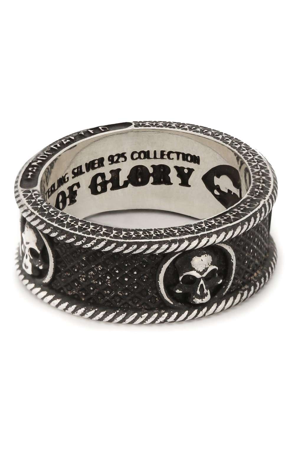 Мужское серебряное кольцо корсар GL JEWELRY серебряного цвета, арт. M700003-S97-01 | Фото 2 (Региональные ограничения белый список (Axapta Mercury): Не проставлено, RU; Нос: Не проставлено)