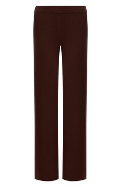 Женские кашемировые брюки LORO PIANA коричневого цвета, арт. FAL7040 | Фото 1 (Длина (брюки, джинсы): Удлиненные; Материал внешний: Шерсть, Кашемир; Женское Кросс-КТ: Брюки-одежда; Материал сплава: Проставлено; Силуэт Ж (брюки и джинсы): Расклешенные; Драгоценные камни: Проставлено; Стили: Кэжуэл)