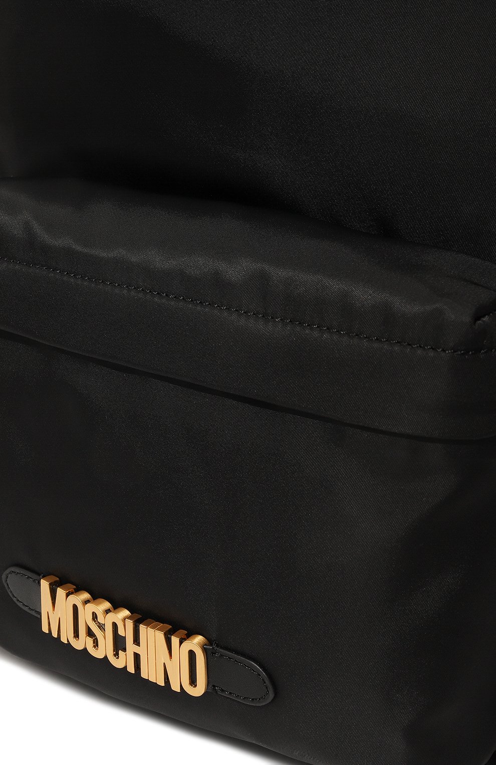 Женский рюкзак MOSCHINO черного цвета, арт. B7605/8202 | Фото 3 (Материал: Текстиль; Стили: Кэжуэл; Размер: large)