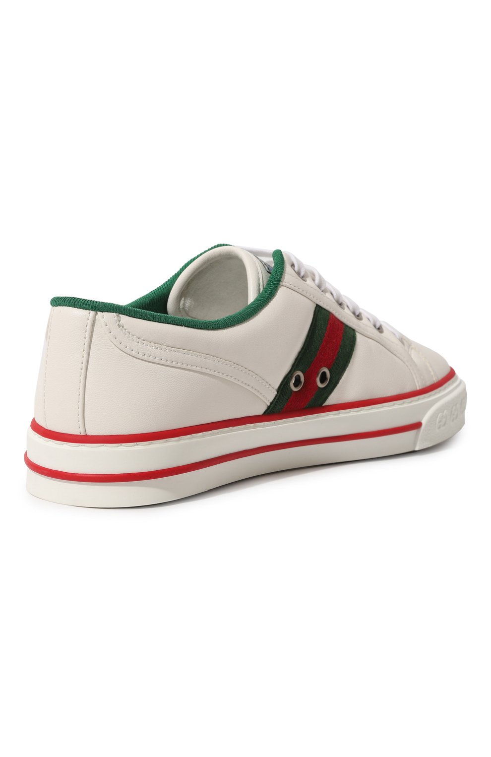 Кожаные кеды Tennis 1977 Gucci  645979 17L10 Фото 5