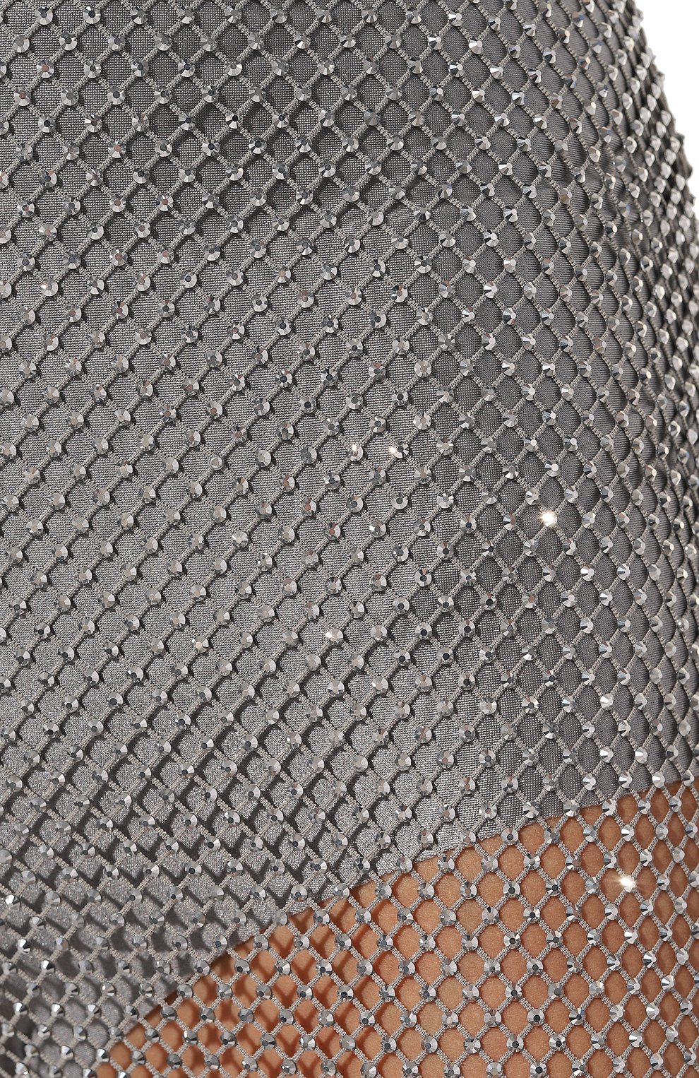 Женские брюки с отделкой пайетками GIUSEPPE DI MORABITO серебряного цвета, арт. PF23072PA-231 | Фото 5 (Длина (брюки, джинсы): Удлиненные; Стили: Гламурный; Женское Кросс-КТ: Брюки-одежда; Материал внешний: Синтетический материал; Материал сплава: Проставлено; Силуэт Ж (брюки и джинсы): Расклешенны е; Материал подклада: Синтетический материал; Драгоценные камни: Проставлено)