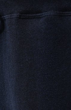 Мужские хлопковые джоггеры RALPH LAUREN темно-синего цвета, арт. 790750384 | Фото 5 (Материал внутренний: Не назначено; Материал сплава: Проставлено; Нос: Не проставлено; Материал внешний: Хлопок; Силуэт М (брюки): Джоггеры)