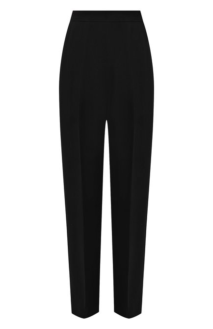 Женские брюки из вискозы JIL SANDER черного цвета по цене 99500 руб., арт. JSPT301300-WT381000 | Фото 1