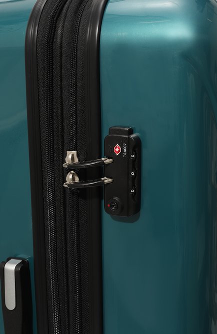 Женский дорожный чемодан st tropez DELSEY зеленого цвета, арт. 00007683022 | Фото 2 (Размер: large; Материал сплава: Проставлено; Драгоценные камни: Проставлено; Материал: Пластик)