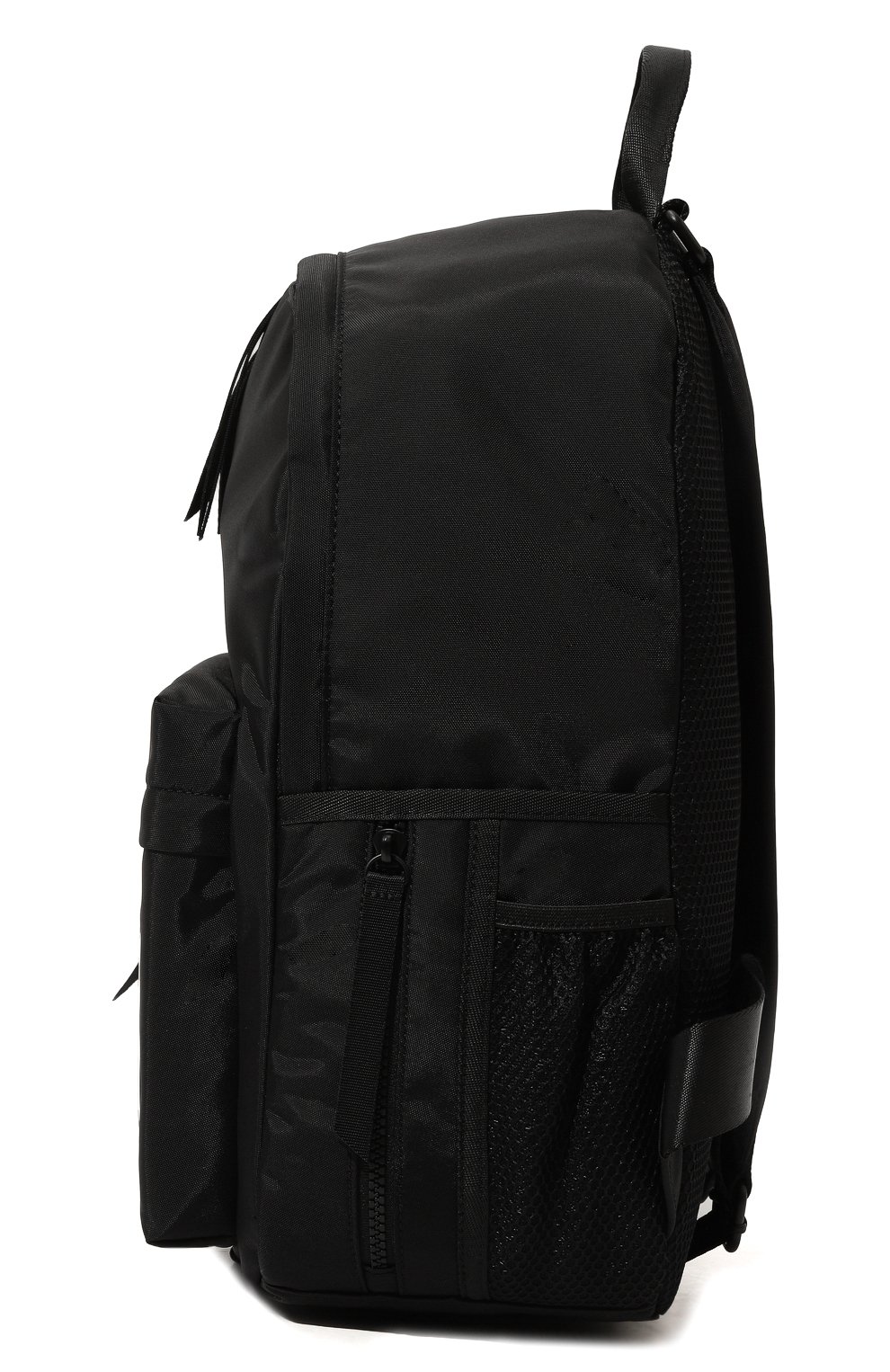 Мужской текстильный рюкзак VERSACE JEANS COUTURE черного цвета, арт. 75YA4B60/ZS932 | Фото 4 (Материал сплава: Проставлено; Материал: Текстиль; Драгоценные камни: Проставлено; Стили: Кэжуэл; Размер: large)