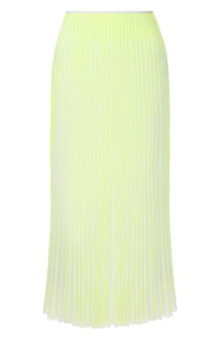 Женская юбка из вискозы VALENTINO зеленого цвета по цене 193000 руб., арт. TB0KG01J5FV | Фото 1