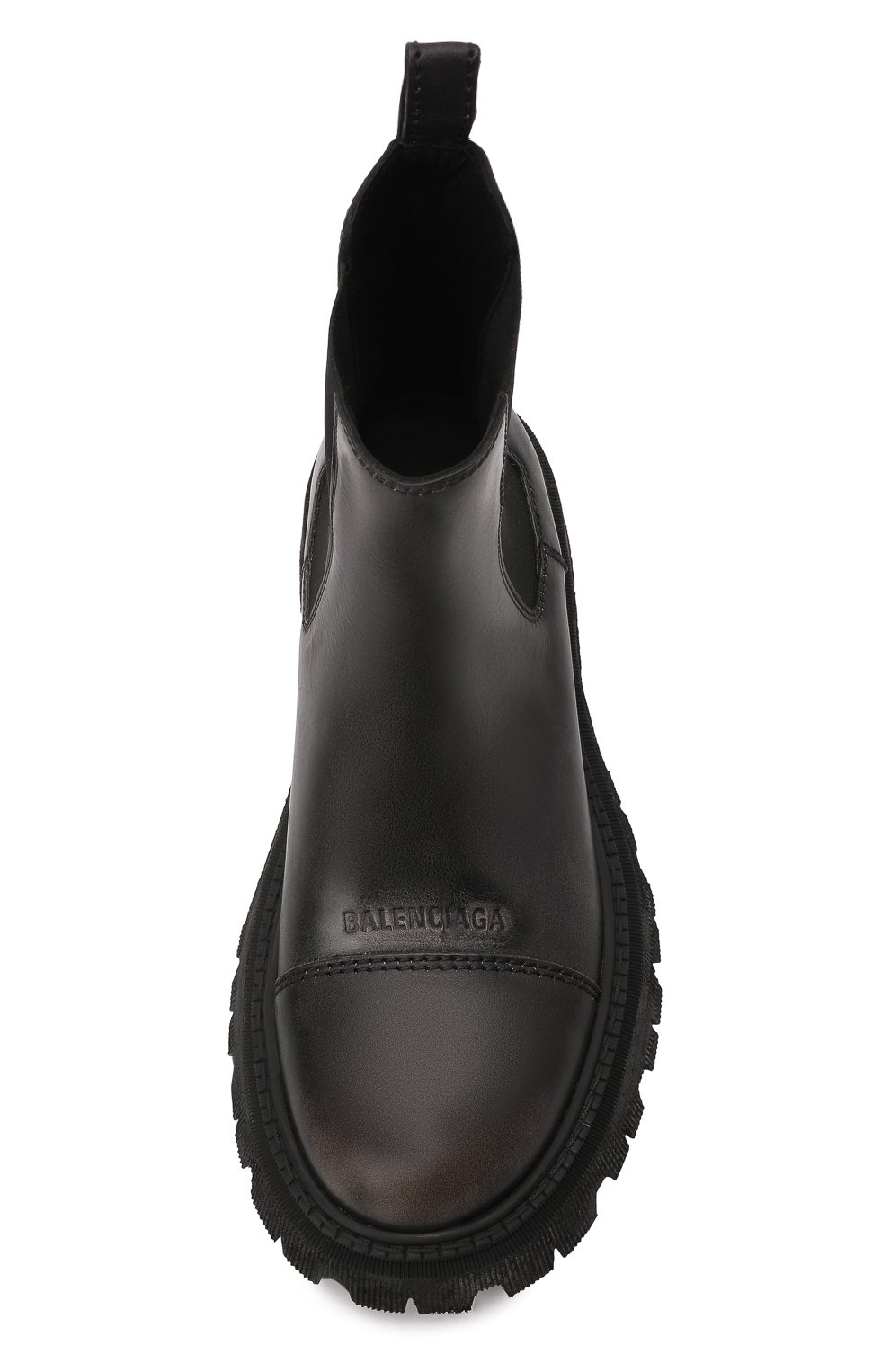 Женские черные кожаные ботинки tractor BALENCIAGA купить винтернет-магазине ЦУМ, арт. 671003/WBCP1