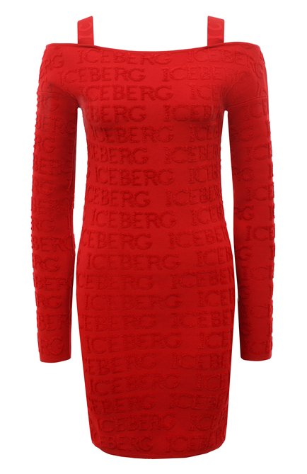 Женское платье ICEBERG красного цвета по цене 69950 руб., арт. AH01/9017 | Фото 1