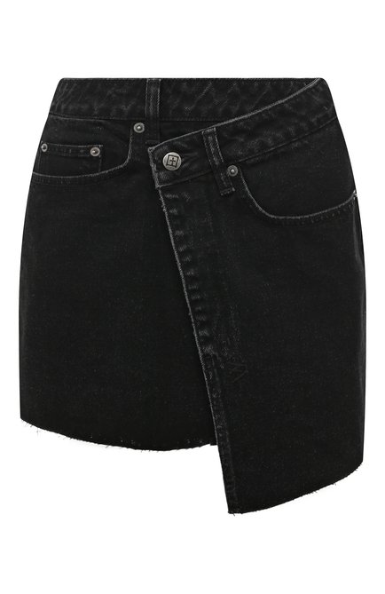 Женская джинсовая юбка KSUBI черного цвета по цене 0 руб., арт. WPF22SK010 | Фото 1