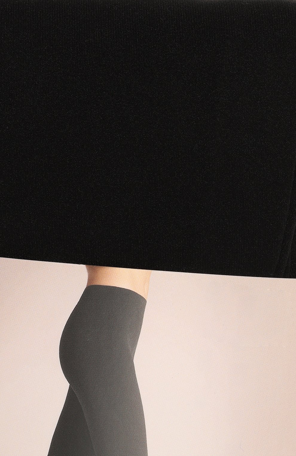 Женские легинсы FALKE черного цвета, арт. 41167 | Фото 2 (Длина (брюки, джинсы): Стандартные; Материал вне шний: Синтетический материал; Материал сплава: Проставлено; Драгоценные камни: Проставлено)