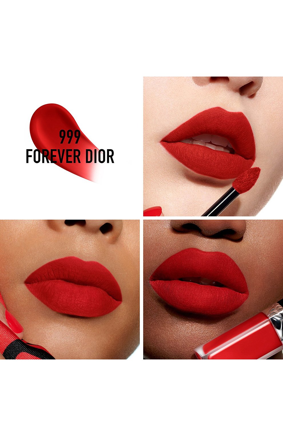Жидкая помада Rouge Dior Forever Liquid, оттенок 999 Всегда Диор (6ml ...