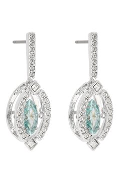 Женские серьги sparkling dance SWAROVSKI серебряного цвета, арт. 5485723 | Фото 3 (Материал: Металл; Статус проверки: Проверена категория)