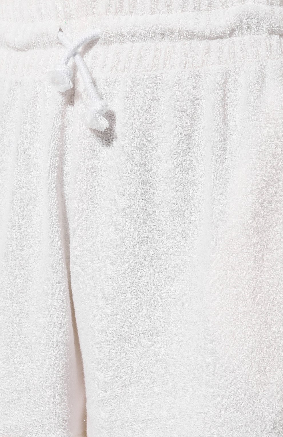 Женские хлопковые шорты HALFBOY белого цвета, арт. H06WASH1636 | Фото 5 (Женское Кросс-КТ: Шорты-одежда; Длина Ж (юбки, платья, шорты): Мини; Материал внешний: Хлопок; Стили: Кэжуэл)