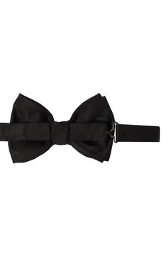 Мужской шелковый галстук-бабочка CORNELIANI черного цвета, арт. 92U908-3820480 | Фото 3 (Материал: Текстиль, Шелк; Материал сплава: Проставлено; Нос: Не проставлено)