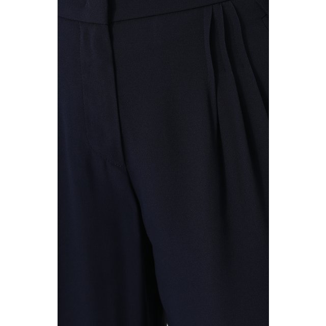 Однотонные брюки прямого кроя из вискозы Giorgio Armani  WAP07T/WA930 Фото 5