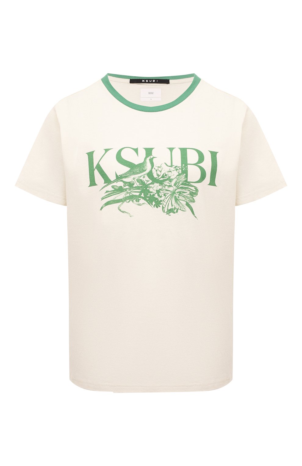 Хлопковая футболка Ksubi скидки