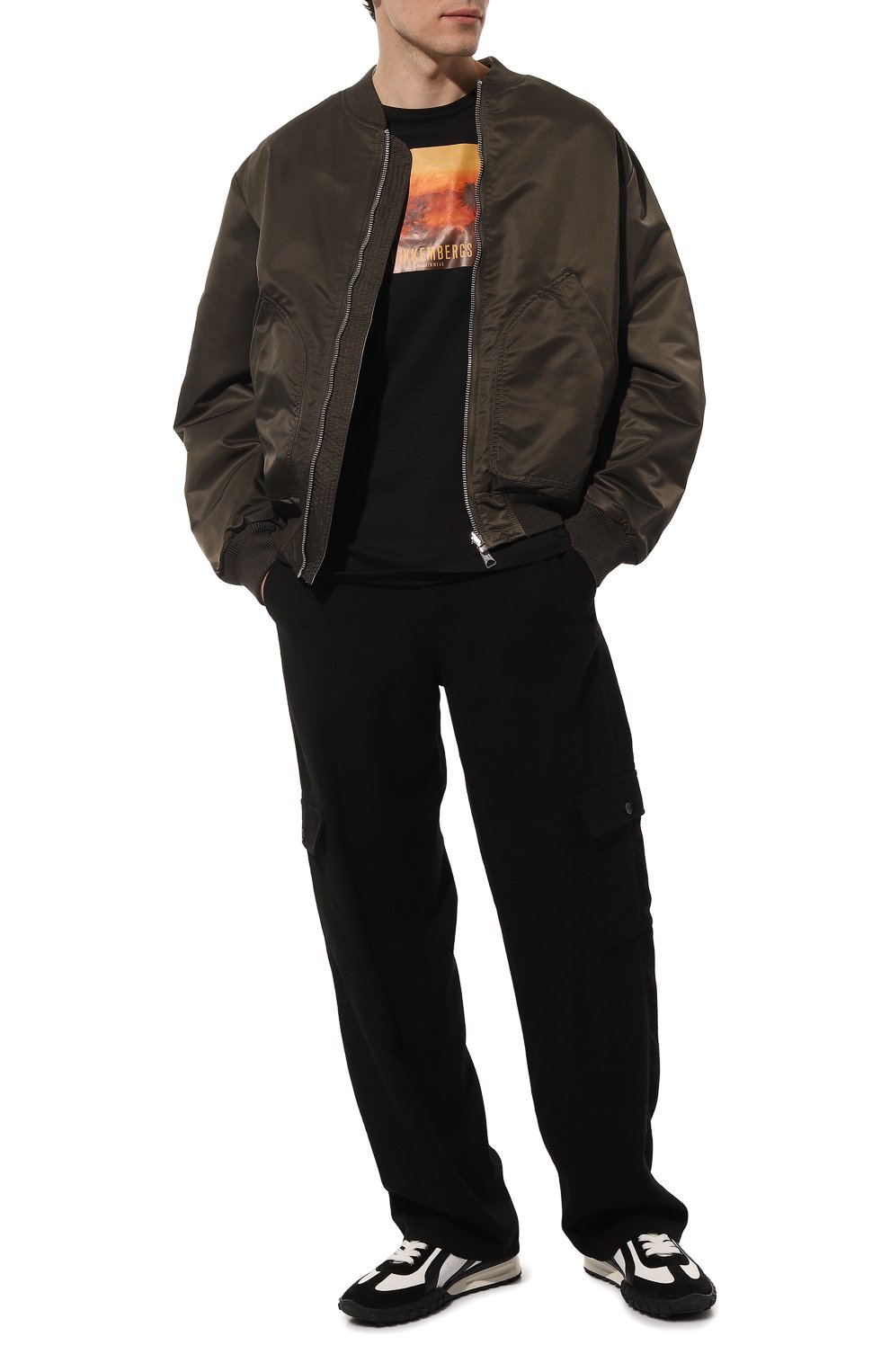 Хлопковая футболка Dirk Bikkembergs  BKK2MTS06 Фото 2