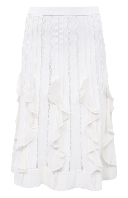 Мужского юбка из вискозы PORTS 1961 белого цвета, арт. PW123KFX47-YVIU501 | Фото 1