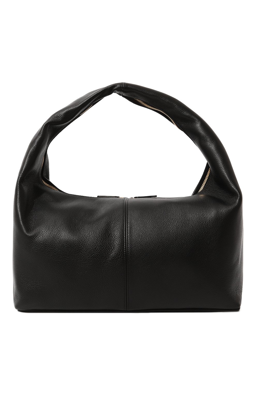 Ж енская сумка panier FRENZLAUER черного цвета, арт. T42 | Фото 1 (Сумки-технические: Сумки top-handle; Материал: Натуральная кожа; Материал сплава: Проставлено; Драгоценные камни: Проставлено; Размер: large)