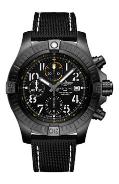 Мужские часы avenger chronograph 45 night mission BREITLING бесцветного цвета, арт. V13317101B1X1 | Фото 1 (Механизм: Автомат; Материал корпуса: Титан; Цвет циферблата: Чёрный)