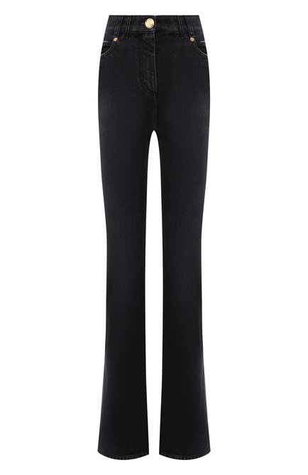 Женские джинсы BALMAIN черного цвета по цене 103500 руб., арт. WF1MJ025/D134 | Фото 1