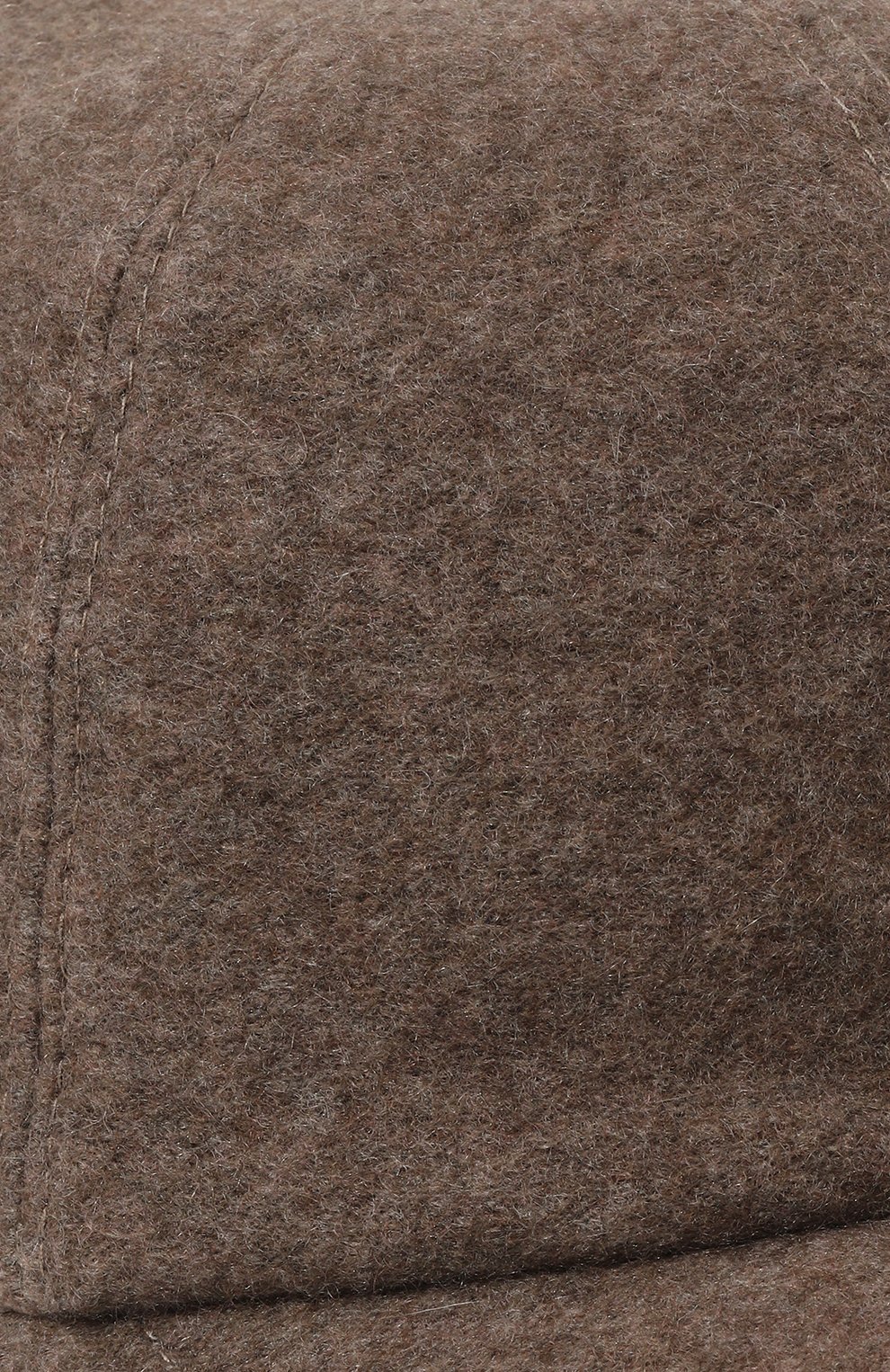 Мужской кашемировая бейсболка FEDELI коричневого цвета, арт. 6UI00806 | Фото 6 (Материал: Текстиль, Кашемир, Шерсть; Материал сплава: Проставлено; Нос: Не проставлено)