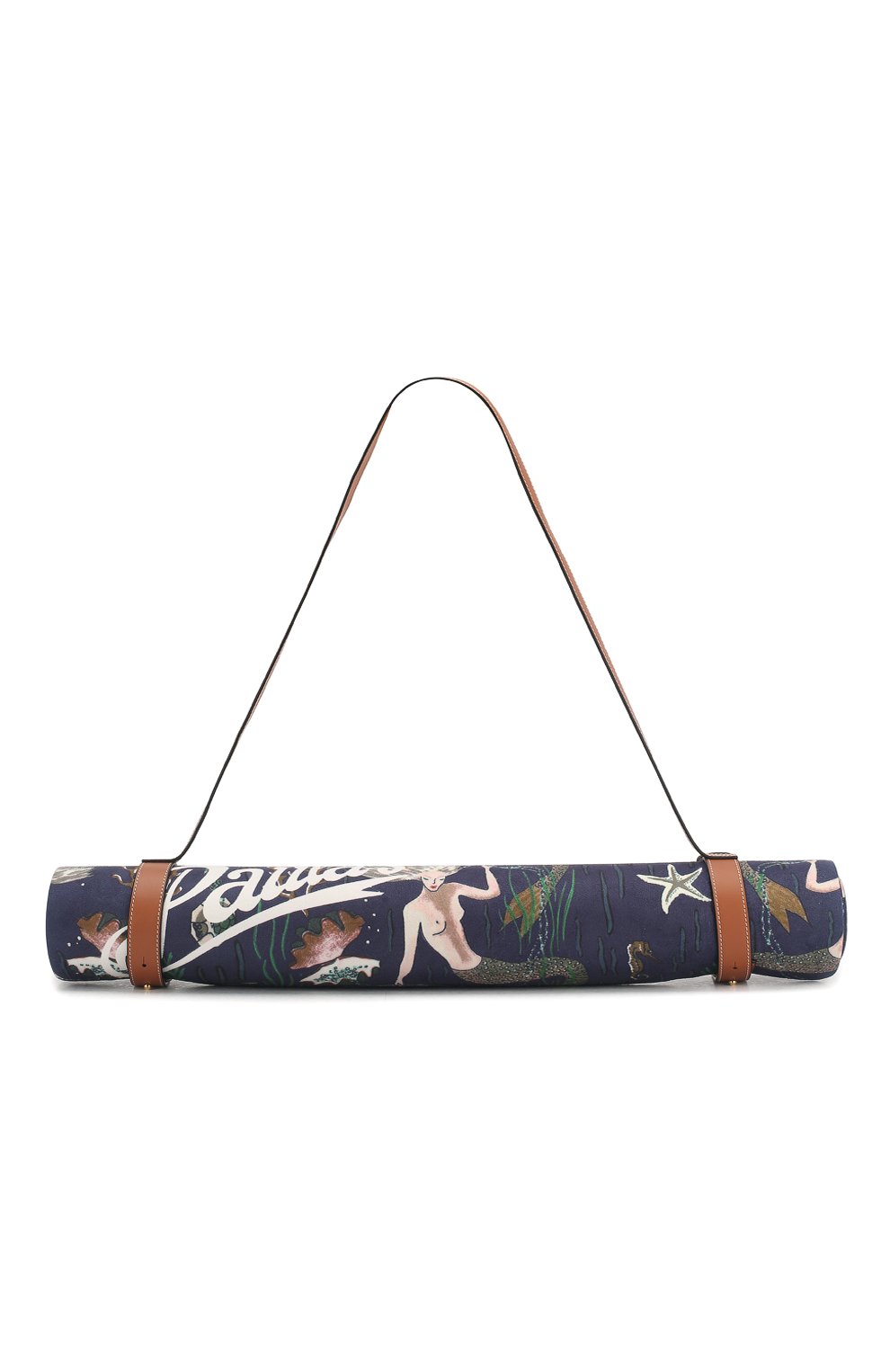 Женского коврик для йоги loewe x paula's ibiza LOEWE синего цвета, арт. 110.10.078 | Фото 1 (Материал: Резина)