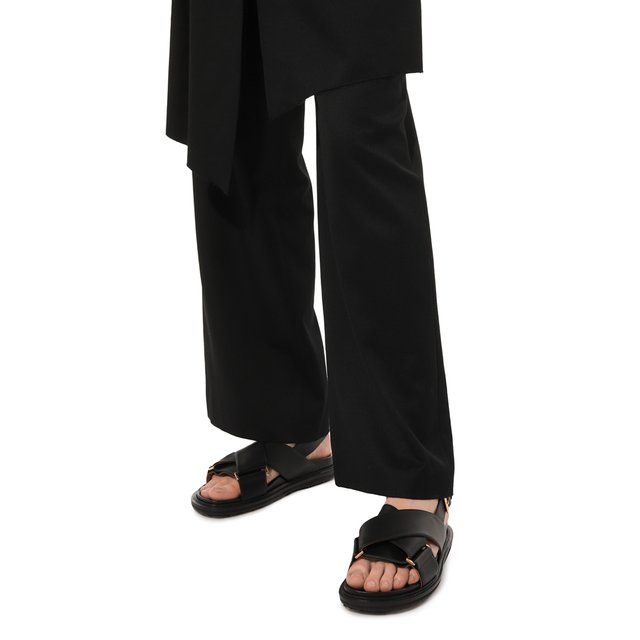 фото Кожаные сандалии marni