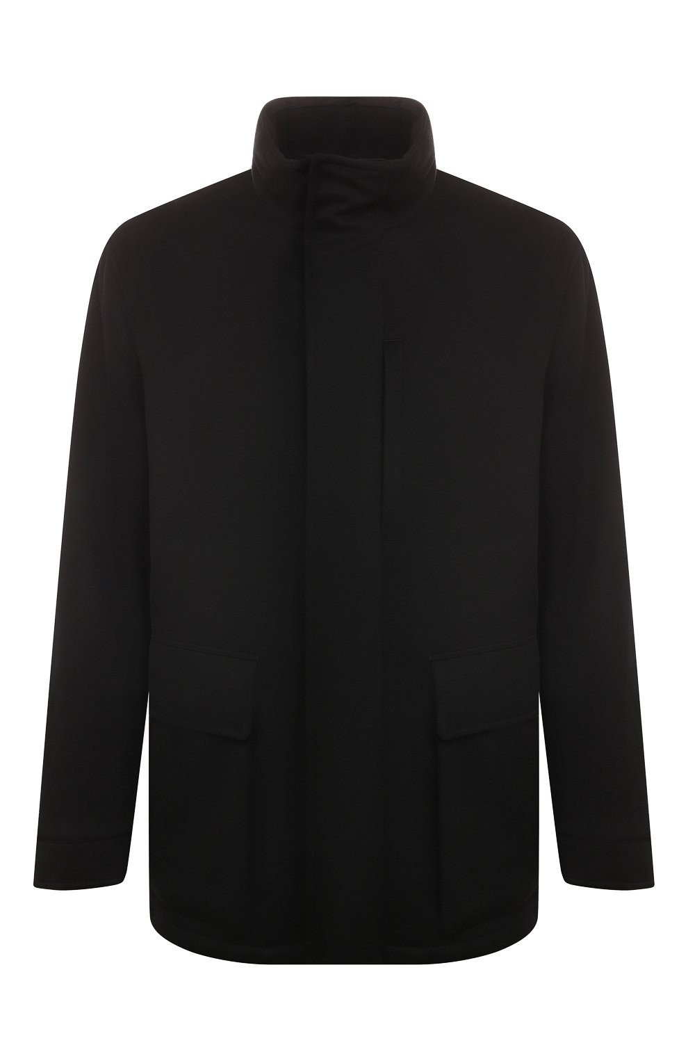 Фото Мужская черная утепленная куртка ZEGNA, арт. 7351/E7T44 Италия 7351/E7T44 