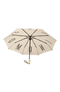 Женский складной зонт MOSCHINO кремвого цвета, арт. 8911-0PENCL0SE | Фото 3 (Материал: Текстиль, Синтетический материал, Металл)
