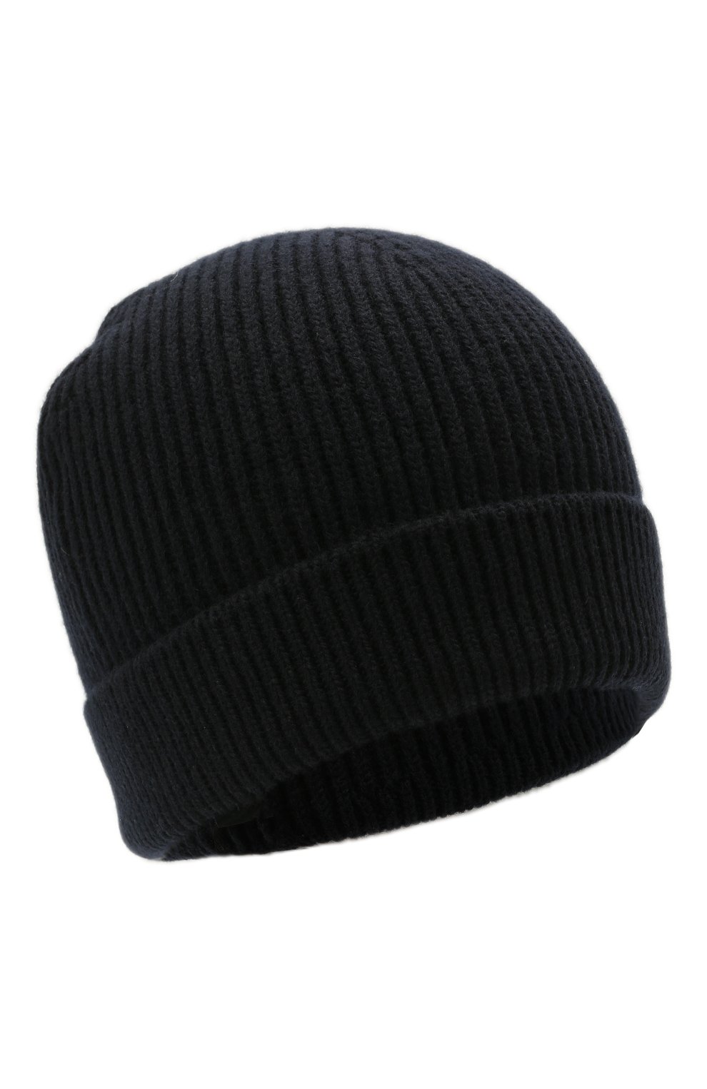 Мужская шерстяная шапка DOLCE & GABBANA темно-синего цвета, арт. GXE84T/JAV99 | Фото 1 (Материал: Текстиль, Шерсть; Кросс-КТ: Трикотаж)