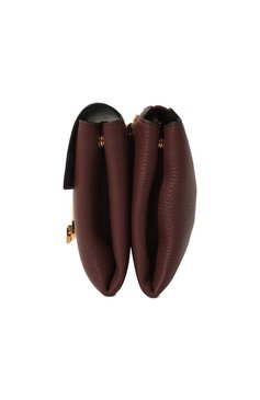 Женская сумка arlettis small COCCINELLE бордового цвета, арт. E1 MD5 55 B7 01 | Фото 4 (Сумки-технические: Сумки через плечо, Сумки top-handle; Материал: Натуральная кожа; Ремень/цепочка: На ремешке; Размер: small)