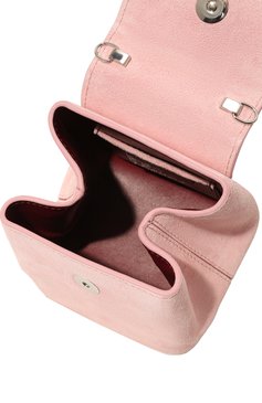 Женская сумка liza mini RUBEUS MILANO розового цвета, арт. 014/18DMLSUBP | Фото 6 (Материал: Натуральная кожа; Материал сплава: Проставлено; Размер: mini; Ремень/цепочка: На ремешке; Драгоценные камни: Проставлено)