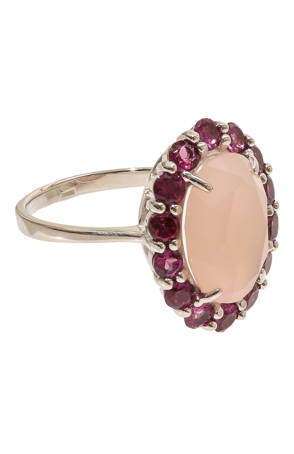Женское кольцо SECRETS JEWELRY розового цвета, арт. КРКОС0151 | Фото 1 (Материал: Серебро)