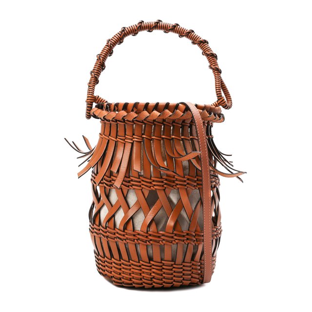 фото Сумка bucket fringes loewe