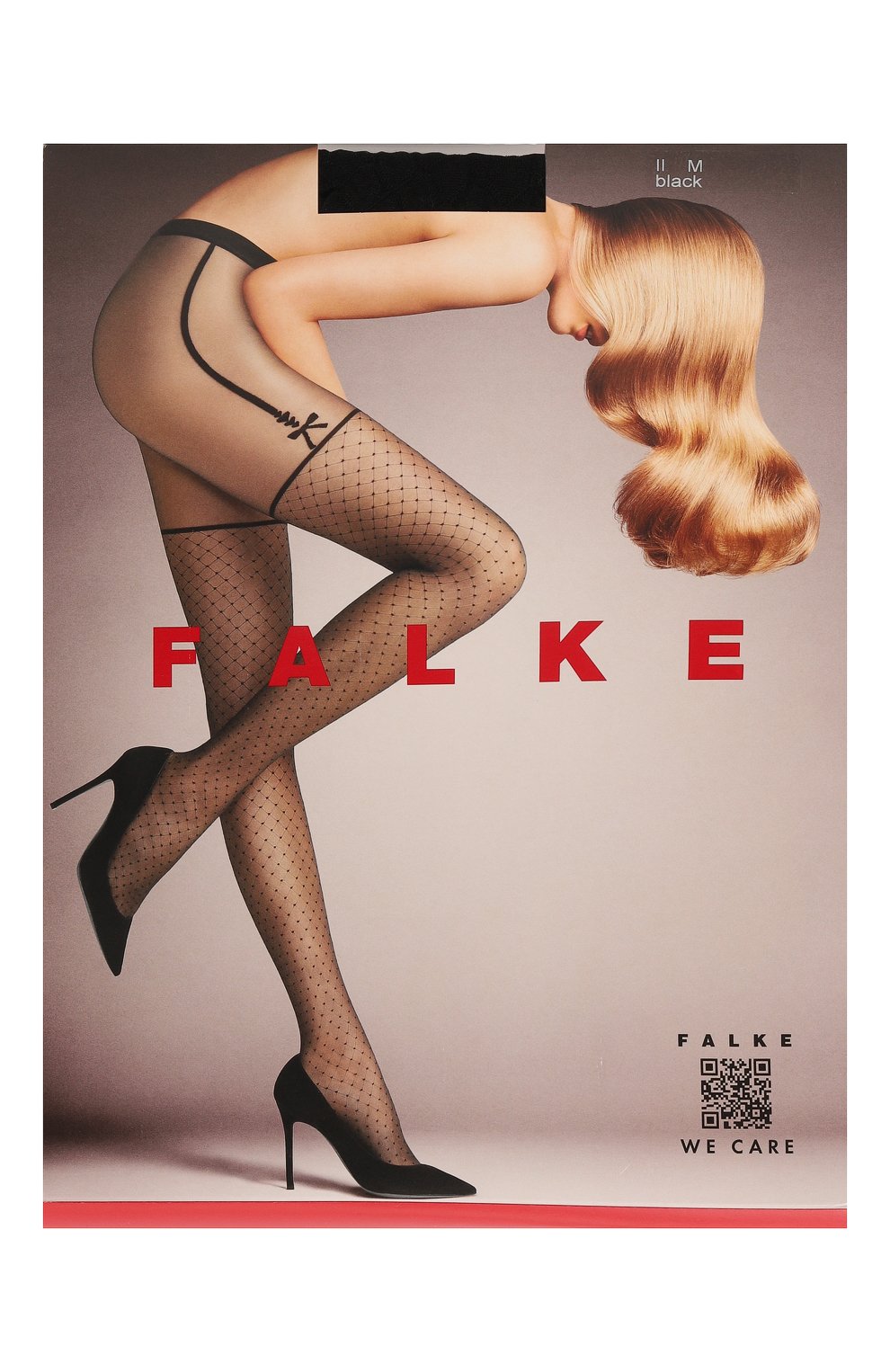 Женские черные колготки FALKE купить в интернет-магазине ЦУМ, арт. 41294