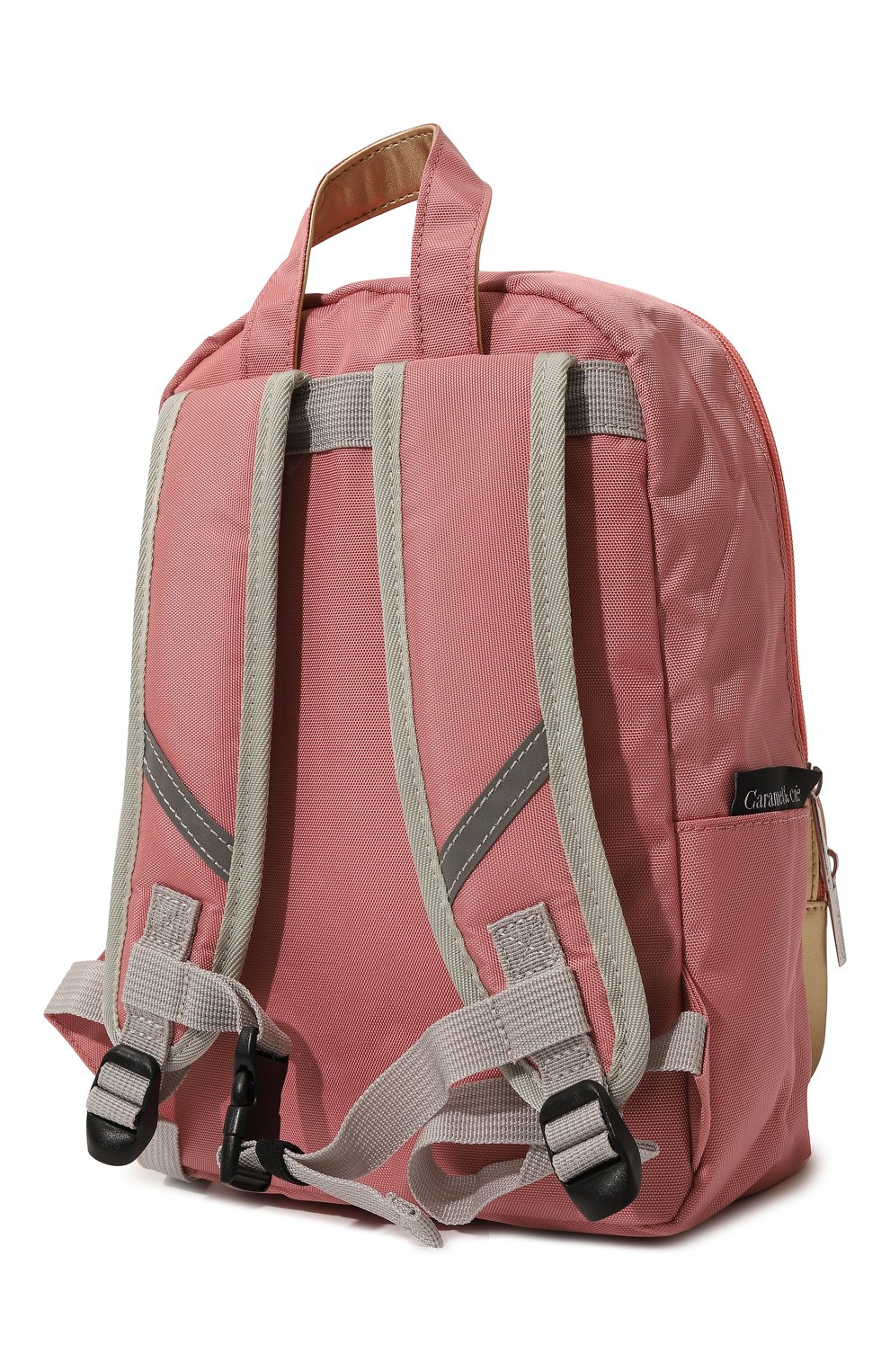 Детская рюкзак small CARAMEL ET CIE розового цвета, арт. SBP08 | Фото 2 (Материал: Текстиль)