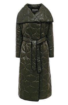 Женская стеганая куртка ANTONELLI FIRENZE хаки цвета, арт. HEB0/H7968-365C | Фото 1 (Кросс-КТ: Куртка, Утепленный; Рукава: Длинные; Материал внешний: Синтетический материал; Материал подклада: Синтетический материал; Длина (верхняя одежда): Длинные; 1-2-бортные: Однобортные; Размерность: Маломерит; Стили: Кэжуэл)