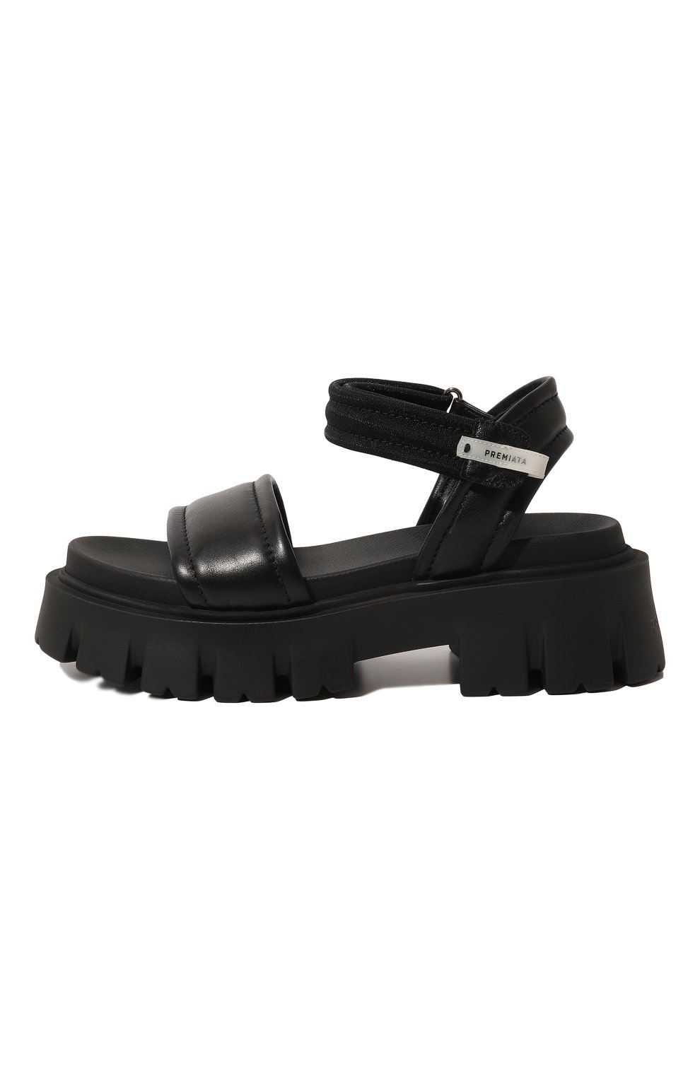 Комбинированные сандалии Premiata M6286/NAPPA EGITT0, цвет чёрный, размер 41 M6286/NAPPA EGITT0 - фото 4